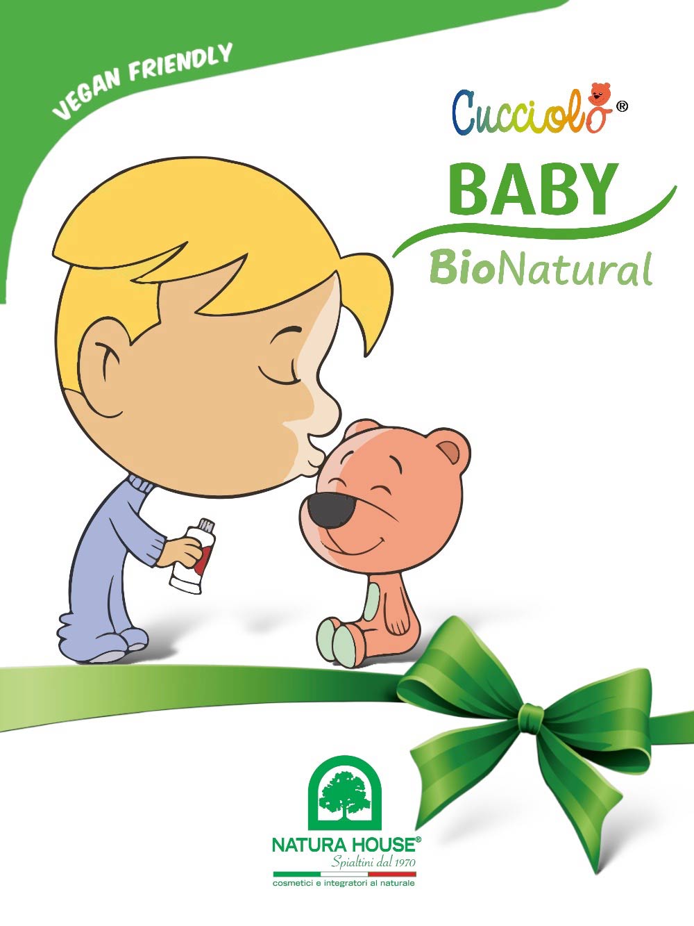 CUCCIOLO Baby BIO Natural BALSAMO LABBRA Biologico, Lenitivo Protettivo