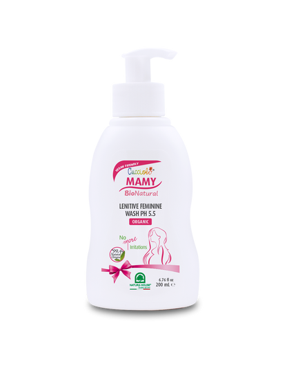 CUCCIOLO Mamy BIO Natural INTIMATE CLEANSER pH 5.5 Ideal before and after pregnancy for safe intimate hygiene