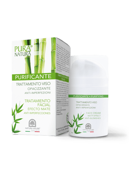 PURIFICANTE CREMA VISO OPACIZZANTE Anti imperfezioni, Acne, Punti Neri, Pori Dilatati