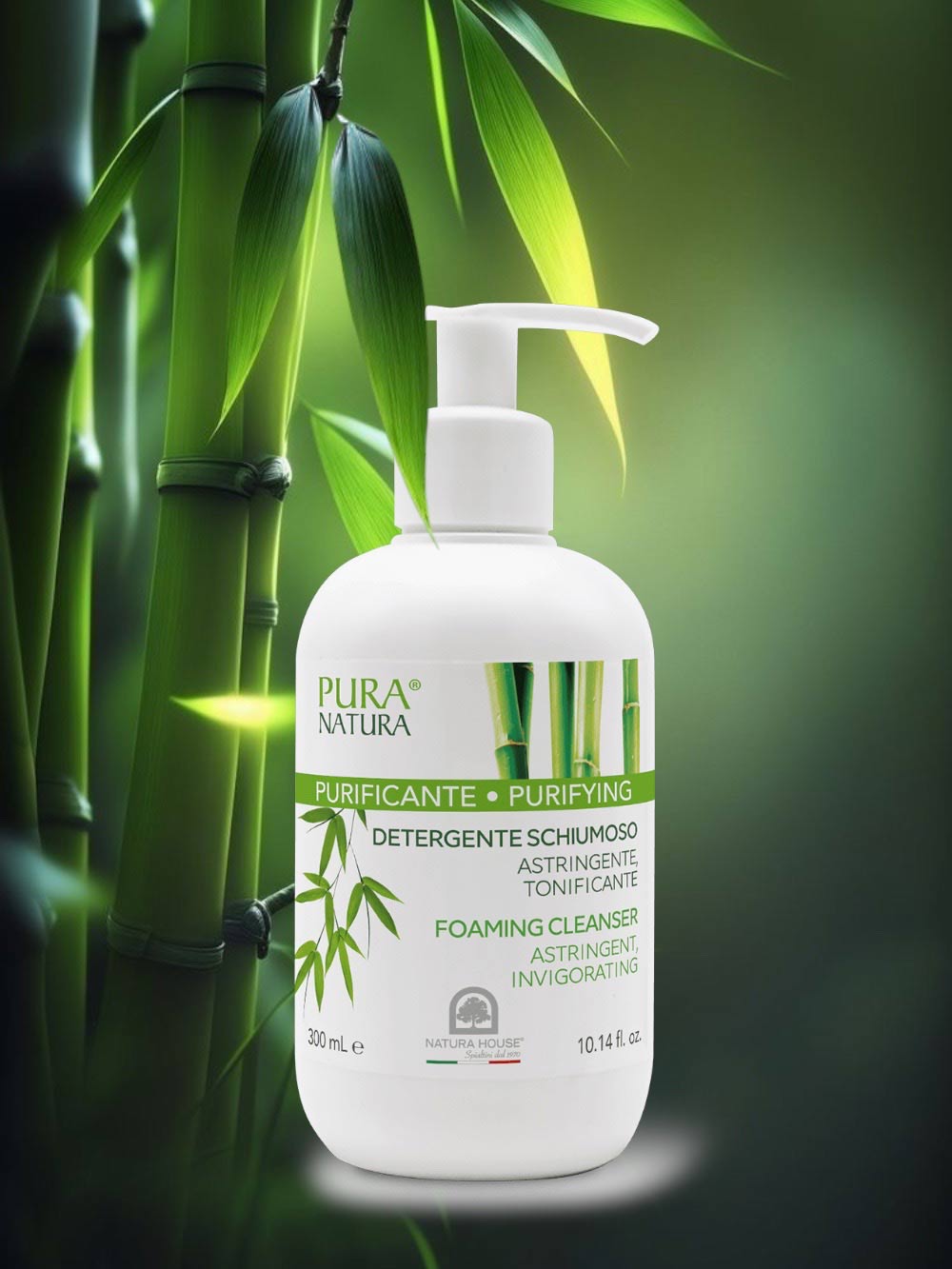 PURIFICANTE DETERGENTE SCHIUMOSO Astringente, Tonificante Anti imperfezioni, Acne, Punti Neri, Pori Dilatati