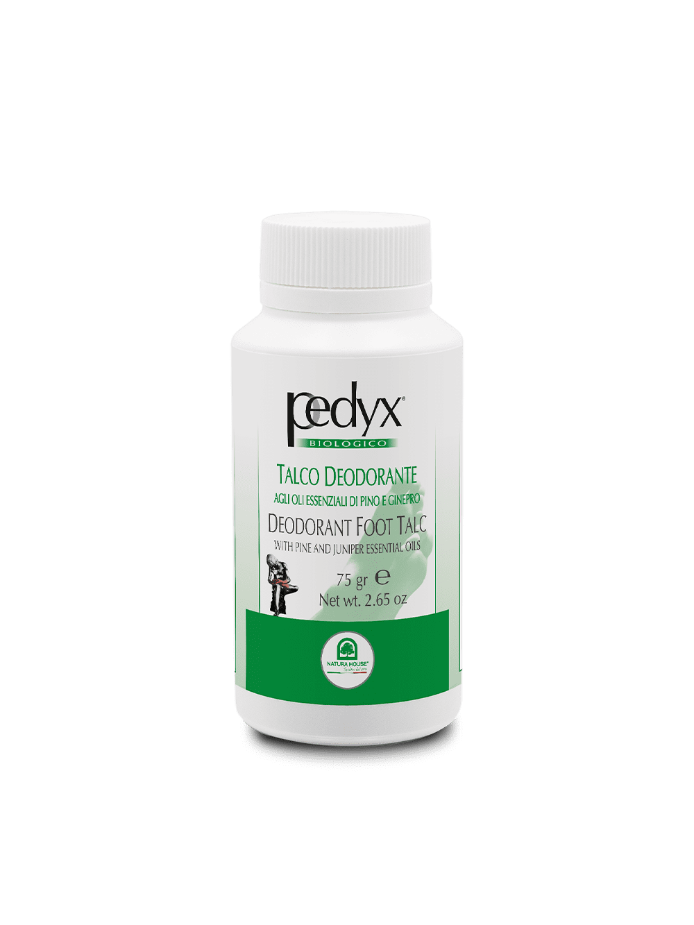 PEDYX TALC Deodorant, Refreshing and Absorbent