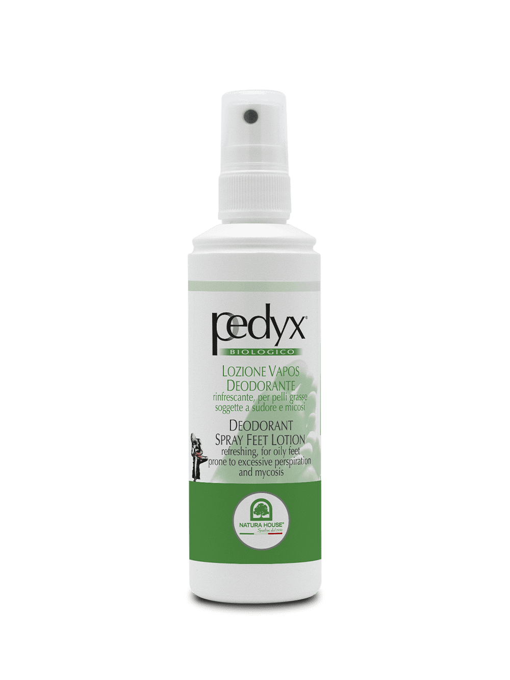 PEDYX LOZIONE DEODORANTE Piedi SPRAY Rinfrescante con Antimicotico