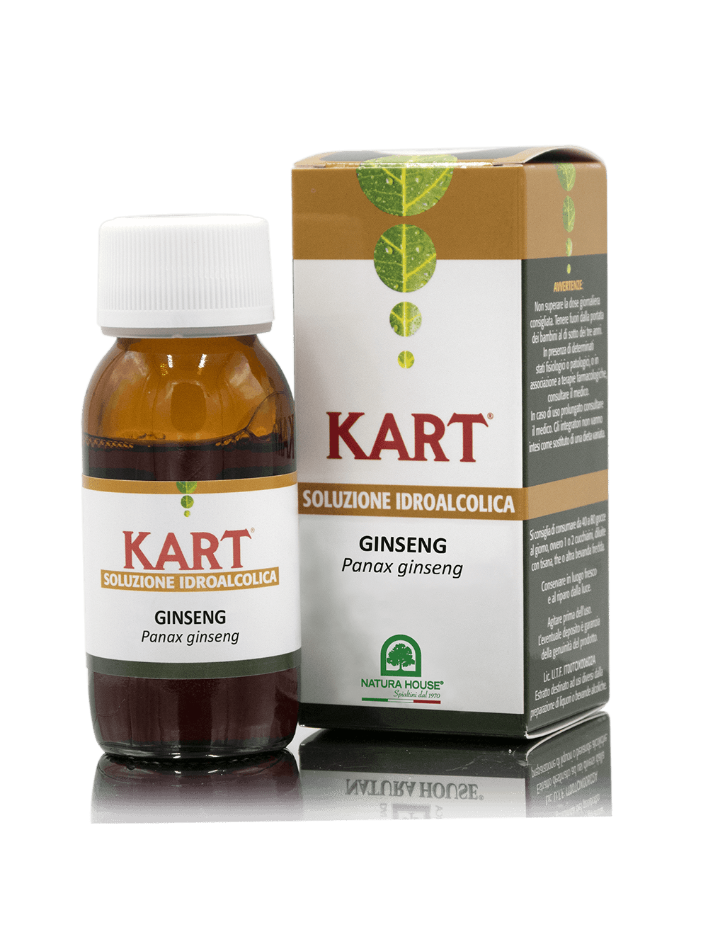 GINSENG Hydroalcoholic Solution - Panax ginseng (roots) 65°