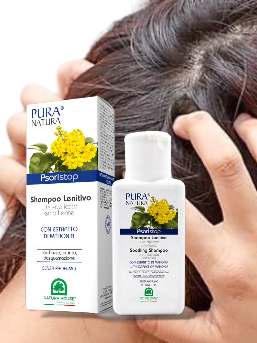 PSORISTOP SHAMPOO Lenitivo, Ultra Delicato, Emolliente in caso di Psoriasi e Ipercheratosi