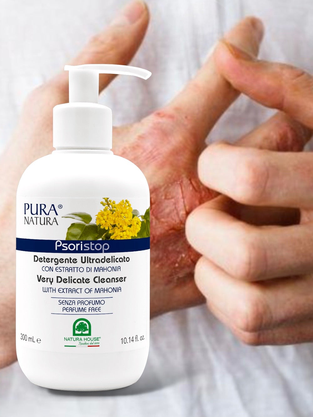 PSORISTOP SAPONE LIQUIDO Lenitivo, Ultra Delicato, Emolliente