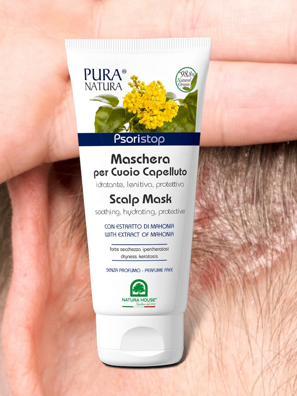 PSORISTOP MASCHERA PER CUOIO CAPELLUTO Idratante, Protettiva, Lenitiva