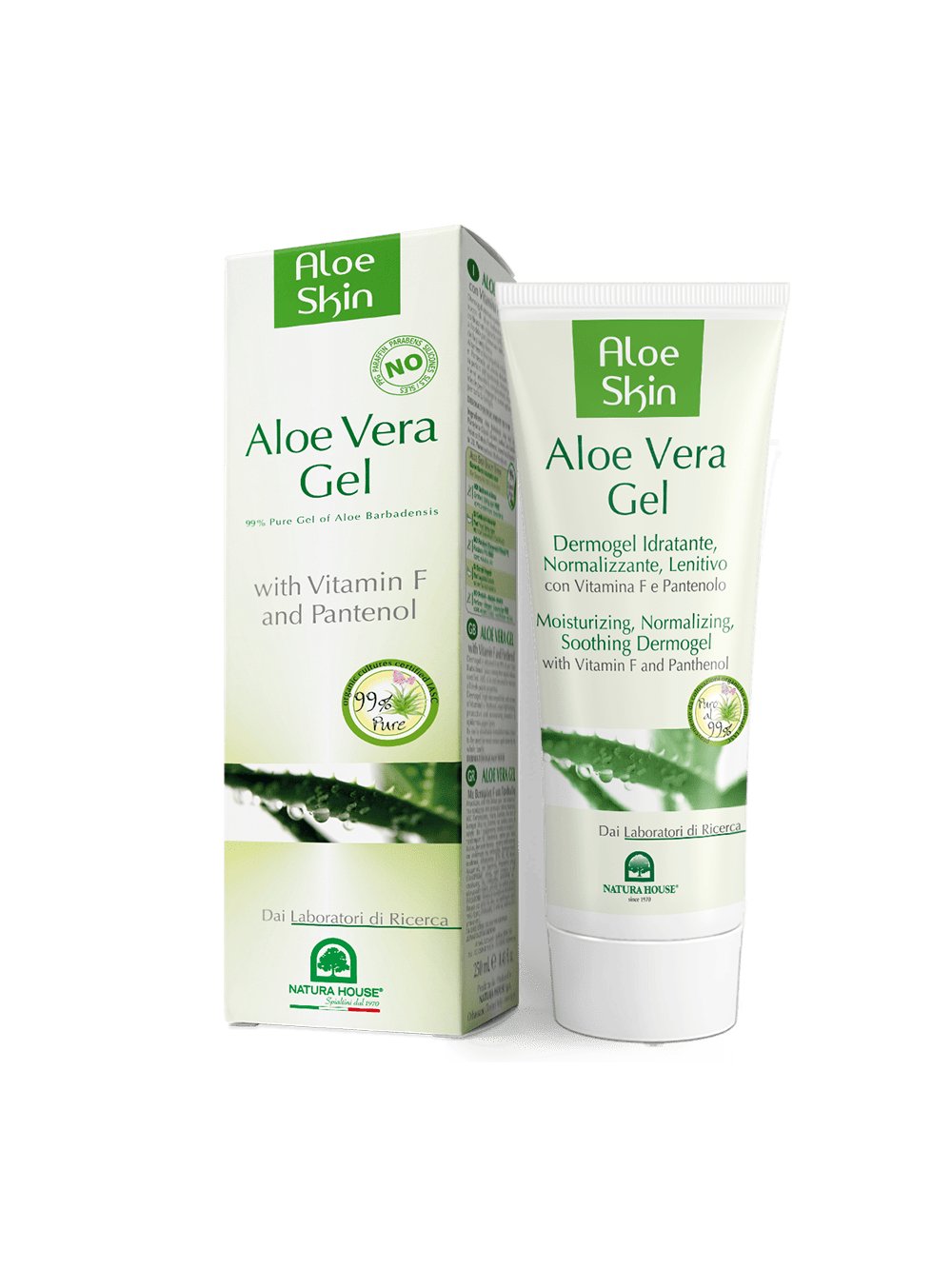 ALOE VERA GEL with Vitamin F and Panthenol