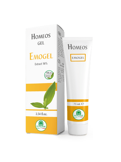 HOMEOS EMOGEL GEL Useful against hemorrhoids and insufficiency and venous stasis