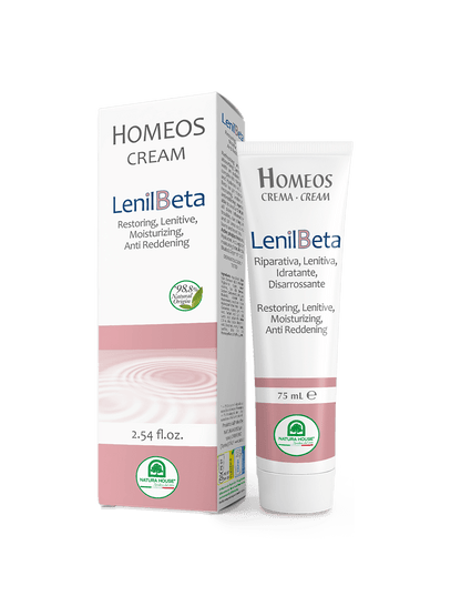 HOMEOS LENIL BETA CREAM rich in Beta Glucans and Hyaluronic Acid