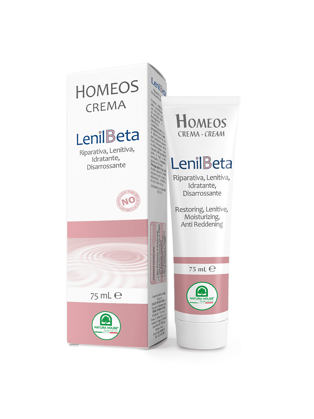 HOMEOS LENIL BETA CREAM rich in Beta Glucans and Hyaluronic Acid