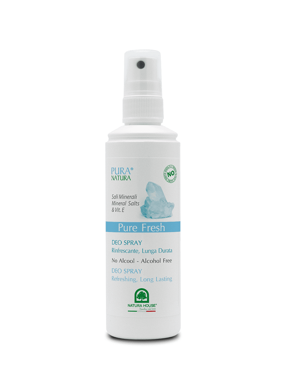 DEO PURE FRESH Deodorant SPRAY No Gas - Refreshing, Long Lasting