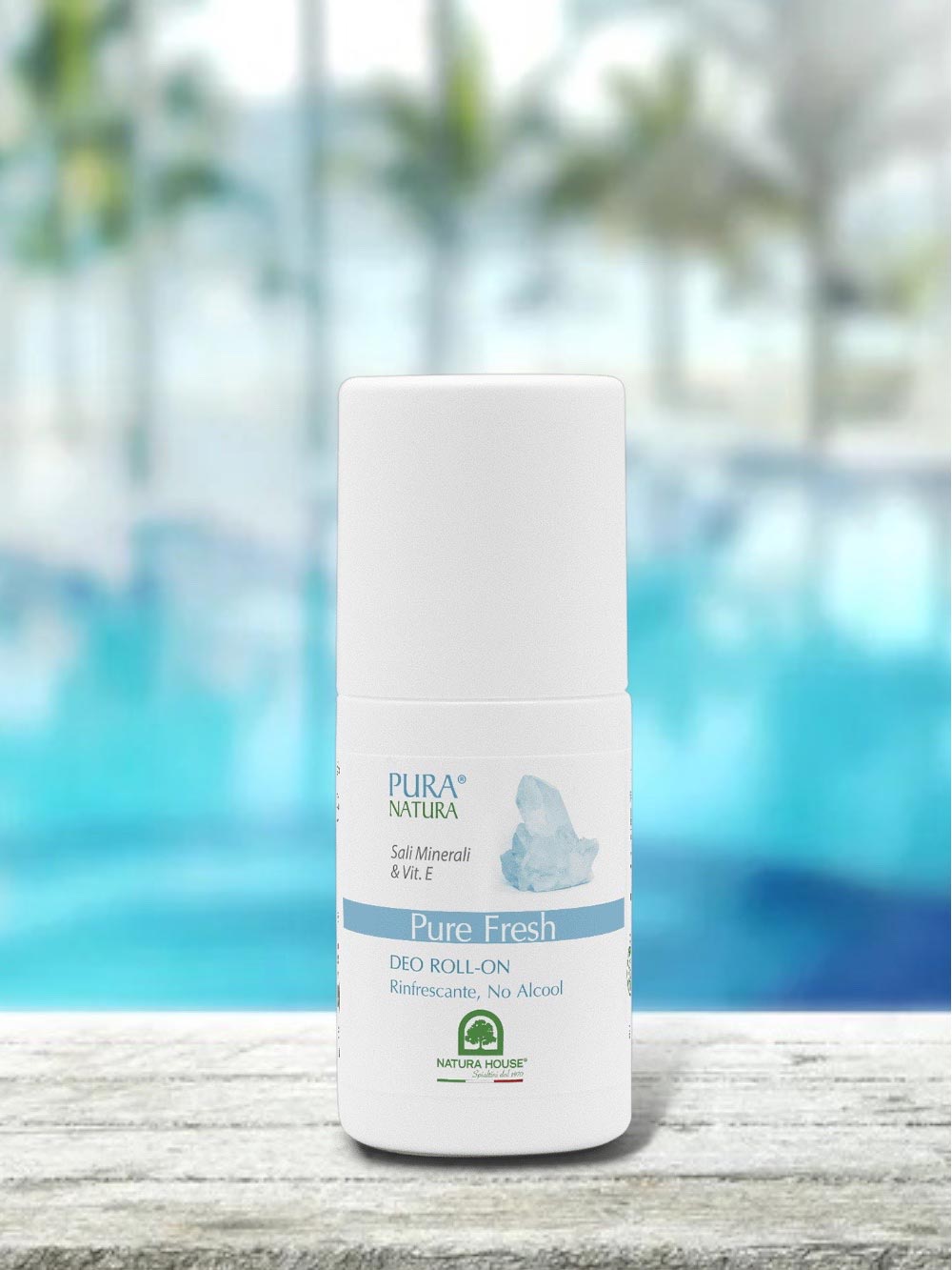 DEO PURE FRESH Deodorant ROLL ON - Refreshing, Long Lasting