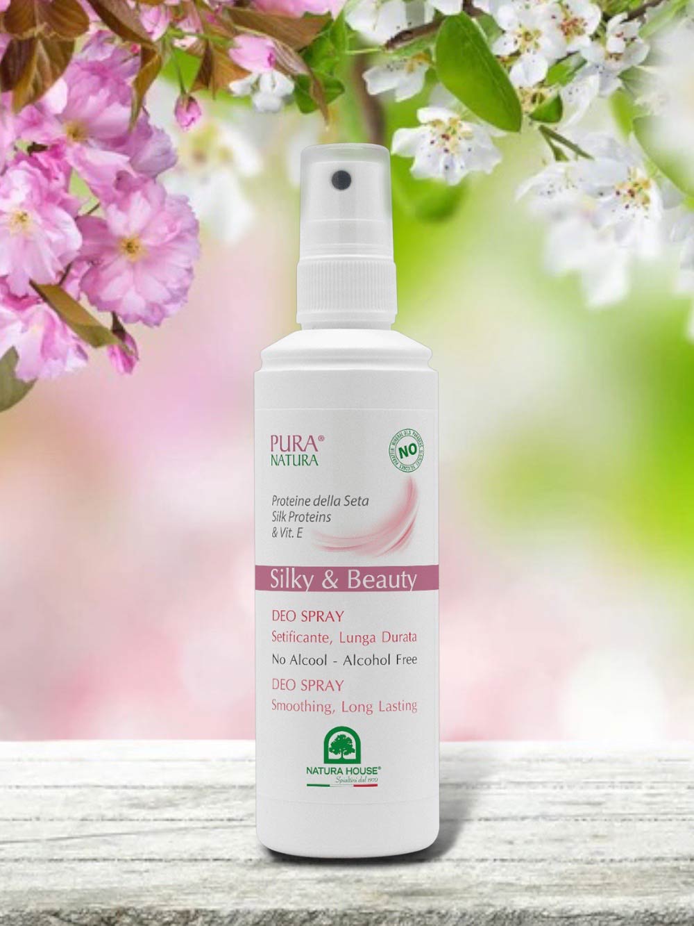 DEO SILKY & BEAUTY Deodorante SPRAY - Rallenta la Ricrescita dei Peli - Setificante, Lunga Durata
