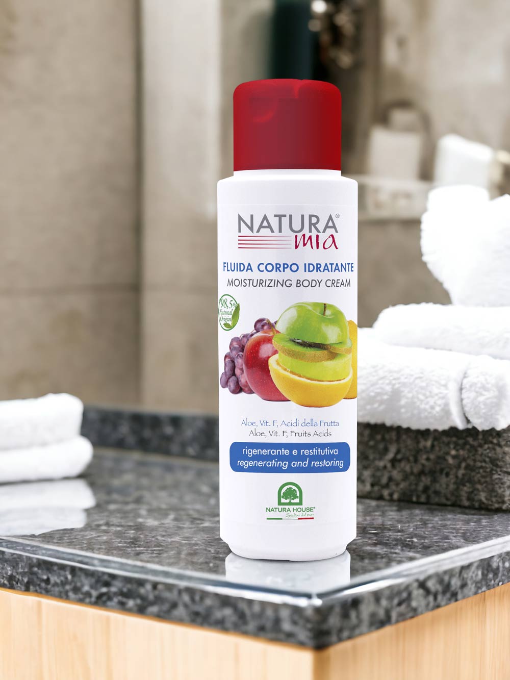 NATURA MIA FLUIDA CORPO IDRATANTE Rigenerante, Restitutiva