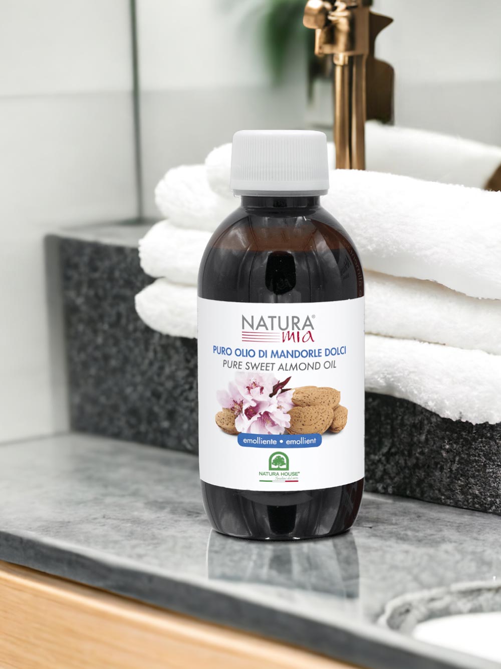 NATURA MIA OLIO DI MANDORLE DOLCI PURO 100%