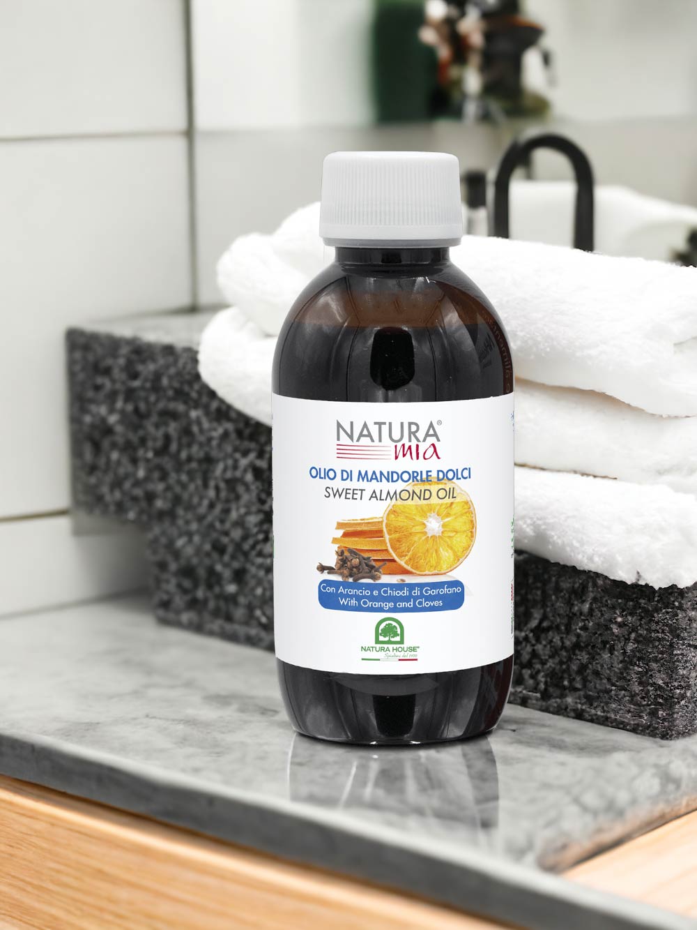 NATURA MIA SWEET ALMOND OIL & ORANGE and CLOVE Essential Oils