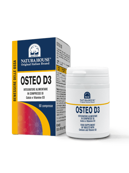 OSTEO D3 - Calcio e Vitamina D3 per il Benessere delle Ossa